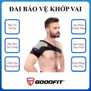 Đai Bảo Vệ Khớp Vai GoodFit GF701S - Cố Định Khớp Hỗ Trợ Phục Hồi Chấn Thương Tập Gym Thể Thao