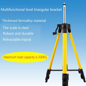 【Manila Stock&COD】1.2M Multifunctional Laser Leveler Bracket Scalable Ferroalloy Level Bracket Laser Level Tripod Adjustable Height Thicken Aluminum Tripod Stand For Self leveling Tripod 1.2 M Can be used as a Camera Mount