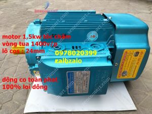 Motor động cơ điện 1 pha 15kw Ruột motor được quấn 100% dây đồng