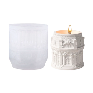 Multipurpose Louvre Relief Shaped Silicone Mould for Resin Art Containers Craft Projects Easy Release