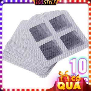 Bộ 10 Miếng Lưới Dán Lọc Tóc Rác Sàn Thoát Nước - 100style