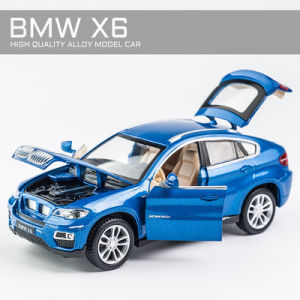 New 1:32 Toy Car BMW X6 SUV Toy Alloy Car Diecasts & Toy Vehicles Car Model Miniature Scale Model Car Toys For Children