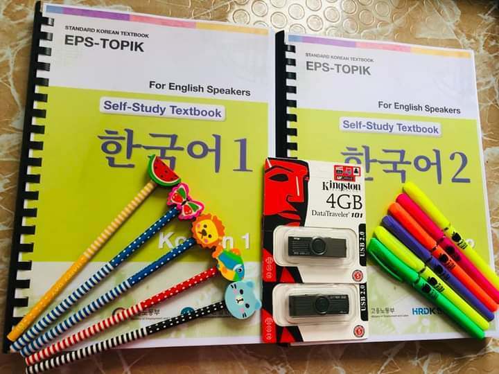 KOREAN EPS TOPIK Book1 and BOOK 2 | Lazada PH