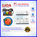 Ổ cắm Lioa Ổ cắm kéo dài thông dụng có rơ le nhiệt tự ngắt khi quá tải chập cháy. 