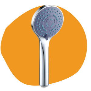 Kepala Shower Model 4 Mode + Tombol Start/Stop 4inch