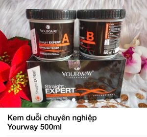 Thuốc duỗi tóc PGP PHỦ BÓNG NANO 900mlx2 (hộp gồm 2 hũ 900ml) - Bóng mượt gấp 3 lần rút ngắn thời gian duỗi