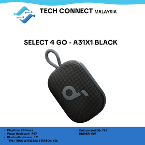 Anker Soundcore Select 4 Go Bluetooth Speaker A31X1| Wireless Stereo Pairing | 20-Hour Ultra Playback Time | IP67