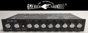 America Sound 7 Band Car Accessories Pre-Amplifier