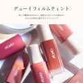 CipiCipi Dewy Film Tint Lip Tint (03 Cool Girl) 2.8g, high color retention, long lasting, glowing lips. 