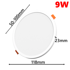 Đèn Âm Trần Siêu Sáng TC9W/15W/21W Tuỳ Chỉnh Tai Gài Chịu Nhiệt Tốt Mỏng Nhẹ Ánh Sáng Mạnh Tiện Lợi