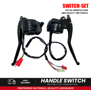 Bajaj CT100 Brake Lever With Handle Switch (1set) Left/Right Handle Switch Motorcycle