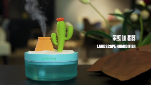 Practical Landscape Design Humidifier Automatic Humidity Adjustment Easy Cleaning Structure ABS and PVC Construction