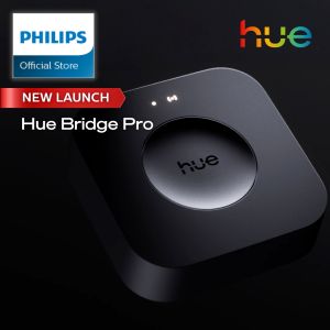 Philips Hue Bridge Pro Smart Light Hub Wireless Advanced Encryption Supports 150+ Lights & 50+ Accessories Works with Apple Home Alexa Google Samsung SmartThings