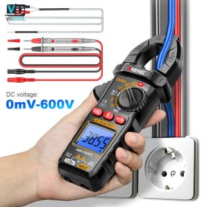 [Uetech]เครื่องมือตรวจจับแรงดันไฟฟ้าของ NCV Digital Display Professional 600A Digital Multimeter Overload Protection สำหรับการใช้งานโฮมออฟฟิศ