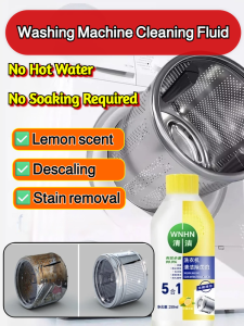 Lemon Scent Washer Tank Cleaner Washing Machine Cleaner Washer Sterilization Disinfection Remover Deodorant Deodorization And Mildew Removal Strong Descaling Antibacterial