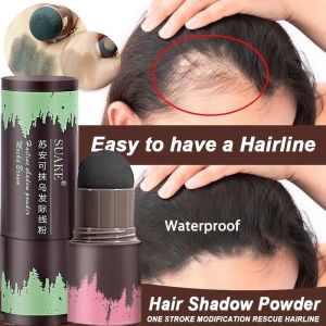 [Ready Stock+COD] SUAKE Hairline Hair Shadow Powder Waterproof Repair Hair Shadow Filling Renewal Pen Concealer