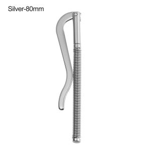 OKKFINE พกพา ง่าย โลหะ อะไหล่ทดแทน คลิปหนีบเงิน สปริงหนีบ กระเป๋าสตางค์บาร์ ที่ใส่เงินสด