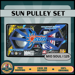 SUN PULLEY SET WITH DRIVE FACE FOR YAMAHA MMIO SOUL I 125