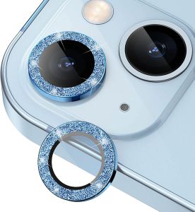 1PCS Diamond Camera Lens Protector for iPhone 11 iPhone 14 Pro Max 15 Pro/15 Pro Max iPhone 13 11 12 Pro Max 12 13 Pro 12 13 Mini iPhone 16 Pro Max  Tempered Glass Camera Lens Films Cover Glitter Screen Protector