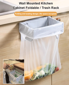 Wallmounted trash bag holder Say goodbye to odour