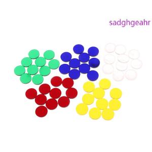 sadghgeahr 10ชิ้นแผ่นปลายใสเส้นผ่าศูนย์กลาง15มม. เล่นคิวกระโดดไม้คิวสนุ๊กเกอร์และอุปกรณ์บิลเลียด