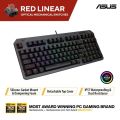 Keyboard Gaming ASUS TUF K3 GEN II with Compact 97-key Layout, Optical-Mechanical RGB Switches. 