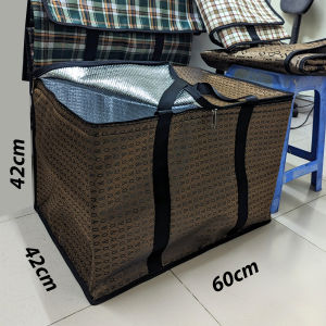 Túi giữ nhiệt hình hộp lớn túi giao hàng size lớn 60x42cm cao 42cm. tx129