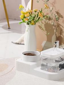 Cat Water Dispenser Automatic Feeder Cat Dog Automatic Circulation Flowing Water Dispenser Constant Temperature HeatingCat Bowl