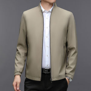 แจ็คเก็ต ทนทาน ด้านบน ให้การปิดกั้น การออกแบบซิป แบบสั้น ง่ายต่อการใส่และถอด สีดํา พักผ่อน