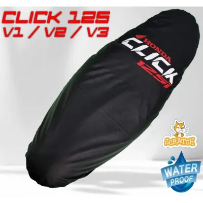 Seat Cover Water Proof Anti Pusa Scratch for Click 125 v1 v2 v3