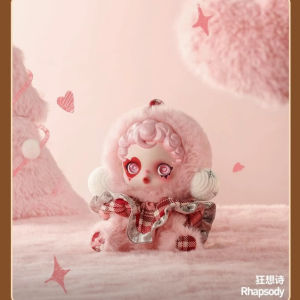 POPMART SKULLPANDA Winter Symphony Series Vinyl plush doll pendant Figures pop mart skullpanda blind collection action figure decorative gift