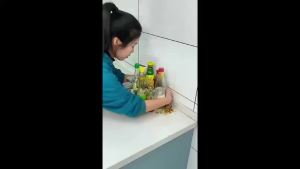 旋转调料置物架厨房专用调味料收纳盒用品家用大全神器储物架台面