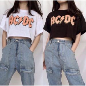 Oversize Crop ACDC: Desain Bebas Gerak & Pakaian Casual Pria
