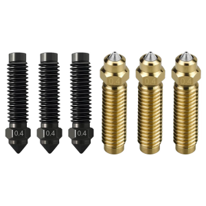 Multiple Material Compatible 3D Printer Hotend Nozzle Kit 0.2mm To 0.8mm All Metal Construction