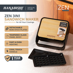 Hanabishi Zen 3 In 1 Sandwich Maker HA5563