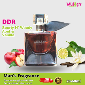 Mulegh Parfum - DDR 20-60ml | Parfum Pria 12Jam 24Jam & 36Jam