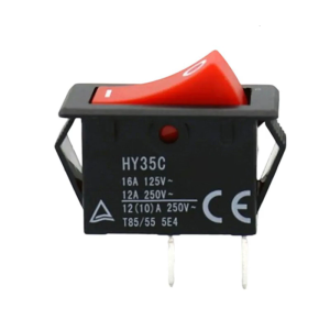 สวิตช์โยก HY35C 2พินประสิทธิภาพสูงเปิดปิด125/250V 16/12A สำหรับอุปกรณ์ไฟฟ้าในครัวเรือนต่างๆ
