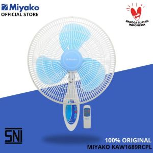 Miyako Kipas Angin Dinding Remote Control Timer - 16 inch - KAW1689RC - FREE ONGKIR Jabodetabek