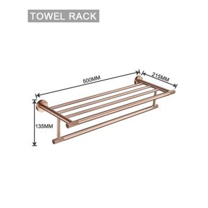 Brushed Rose Gold Brass Knurled Toilet Brush Holder Toilet Paper Holder Towel Bar Rail Rack Hanger Hook Soap Dish Hardware Set2026