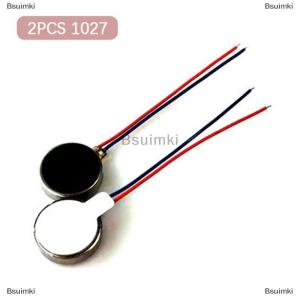 [COD] Bsuimki 2 PCS 1027 Mini Vibration Motors DC 3V 12000rpm Flat Button-Type Micro DC Vibrating Motor For Mobile Cell Phone Pager
