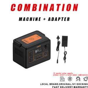 PB SOLAR Portable Power Station 1204Wh LiFeP04 Battery 1200W AC 220V Outlets Solar Generator for Camping/RVs/Home Use