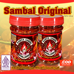 Sambal Cabai Merah Original Halal 160gr - Pedas Asli untuk Masakan Sunda