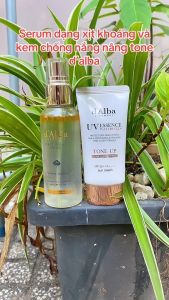 Set Xịt Khoáng D’Abla 100ml + Kem Chống Nắng D’Alba 50ml ( hàng cận date 12/2026 giảm giá cực sốc giá ưu đãi )