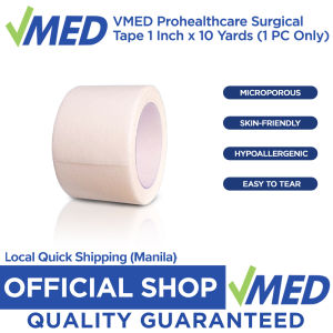 VMED Prohealthcare Surgical Microporous Tape 1 Inch x 10 Yards (1 PC Only)