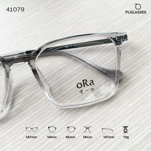Polin oRa กรอบแว่นสายตา รุ่น 41079 เนื้อวัสดุไทเทเนี่นม ยืดหยุ่น ไม่หัก