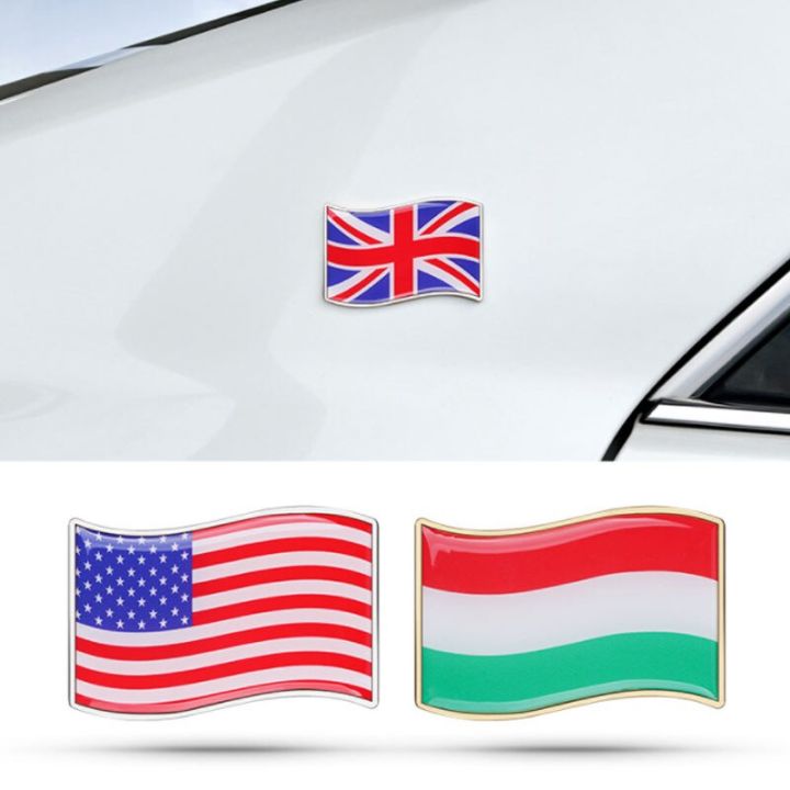 Children'S Cancer Support American Flag Car Stickers Decals