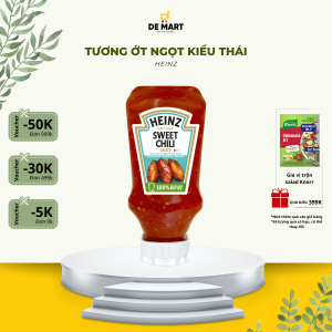 [Nội địa Đức] Tương ớt chấm các loại món ăn thơm ngon chuẩn vị HEINZ chai úp ngược 220ml