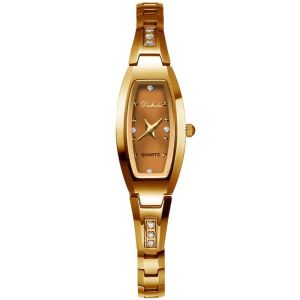 DREAM Elegant Quartz Watch for Women Luxury Waterproof Women Wrist Watch Small Square Shape Ladies Wristwatch Bracelet