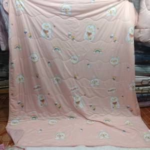 ผ้าห่มไหมเย็น ลายน่ารัก ขนาด 8 ฟุต 200×230 สินค้าพร้อมส่ง