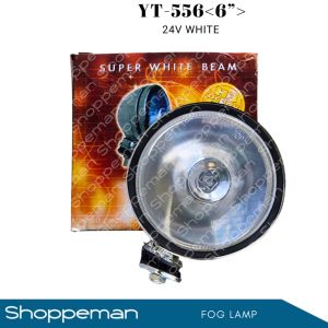 UNIVERSAL OFF ROAD OFF-ROAD FOG LAMP FRONT LAMP 6 INCHES 12V 24V WHITE YELLOW YT-556<6">